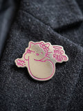 HELLO REB3 METAL MIRROR PIN